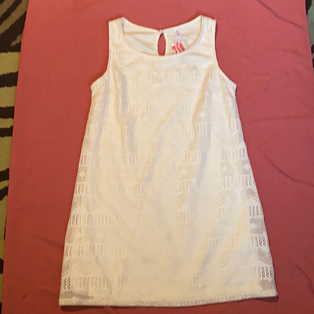 white dress